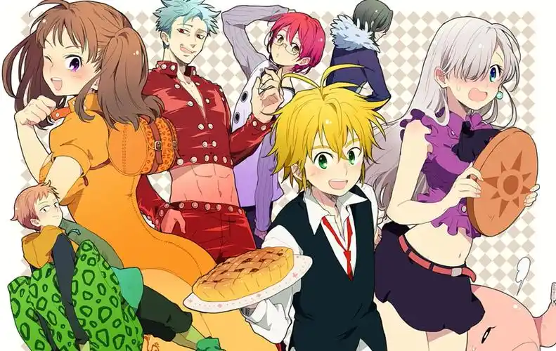 奇幻英雄的冒险七大罪桌面壁纸