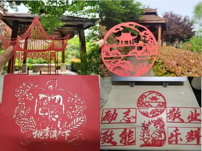 金融学院举办爱校明礼·创意剪纸活动