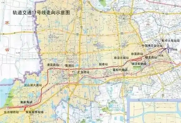 上海轨交17号线明年底试运行 连通苏州?
