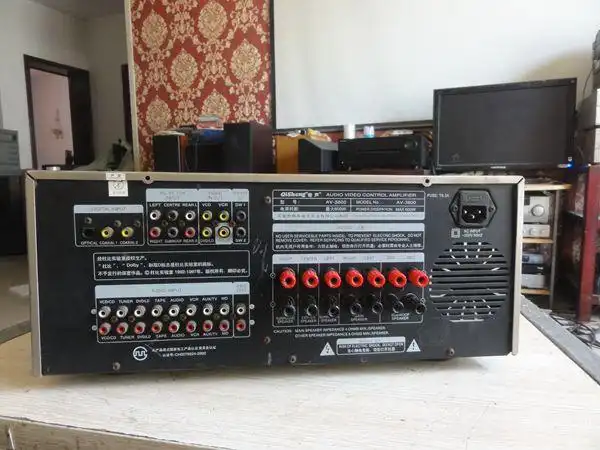 奇声经典av3800双解码功放