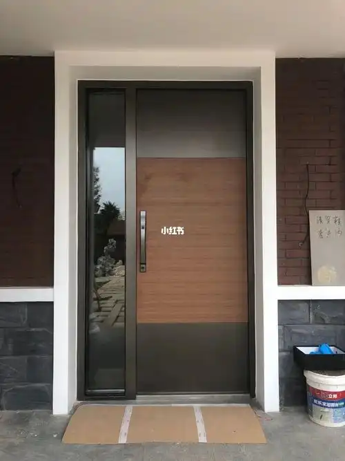 现代简约入户门