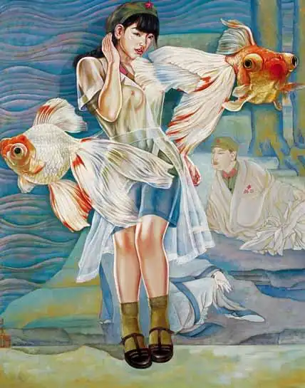 面向未来 历史图片 搜狐大视野                 《透明军装系列-白衣