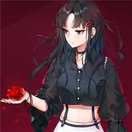 霸气女生头像漫画 冷酷