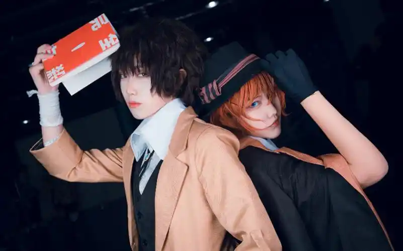 【苏酒】文豪野犬cos太宰治双黑游展11.30长沙云初动漫展