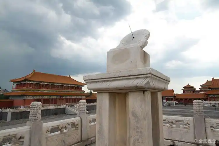 故宫的日晷图片_故宫的日晷高清图片_全景视觉