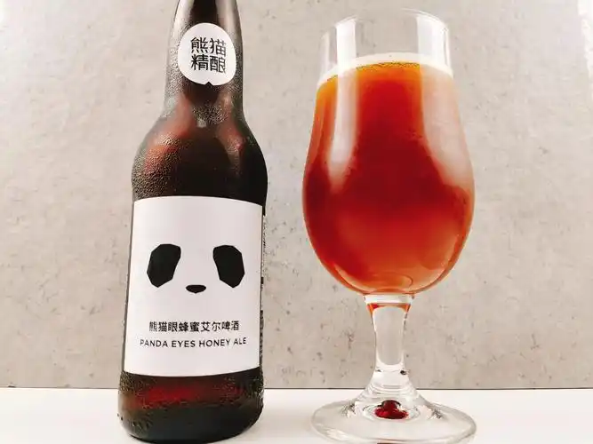 国产的好啤酒熊猫精酿蜂蜜艾尔啤酒330ml