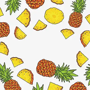 创意菠萝素材_创意菠萝图片元素-觅元素