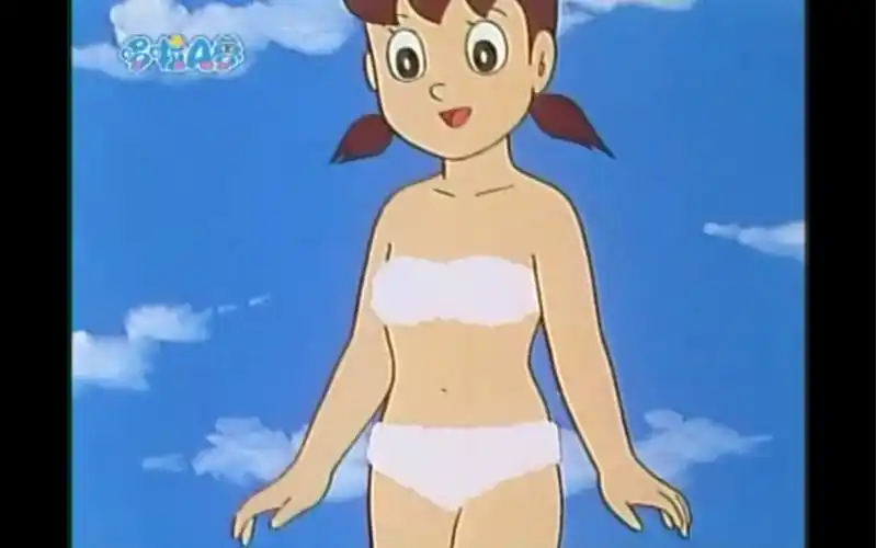 活动作品哆啦a梦静香的泳衣