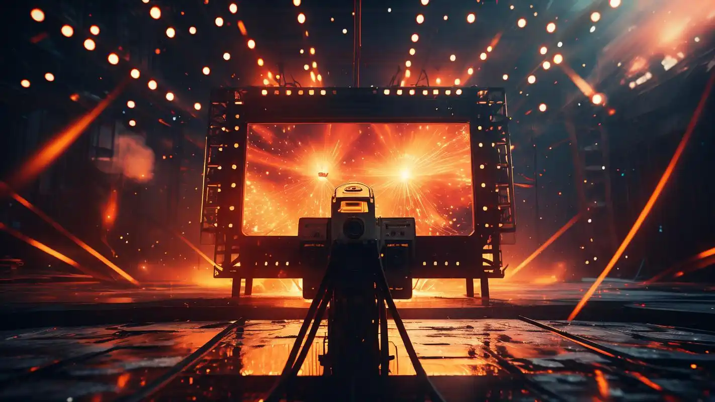 娱乐背景图,感受舞台灯光音响的魅力78