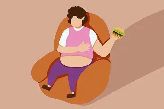 人变胖是吃出来的想减肥从管住嘴开始迈开腿少吃油腻食物