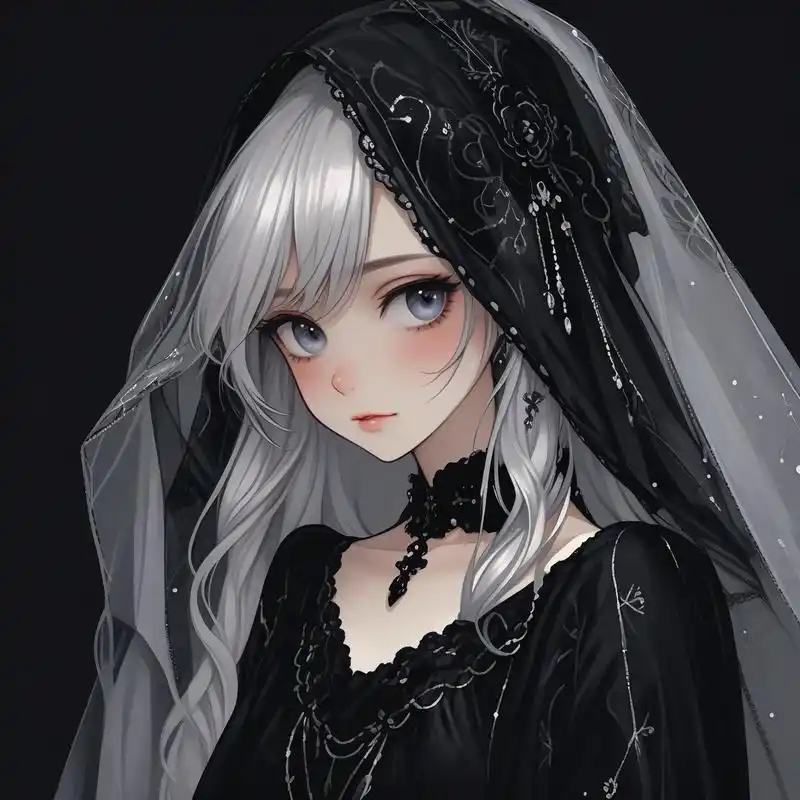 这组黑化风格的微信头像,将你的神秘与叛逆完美呈现.