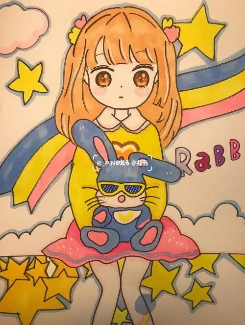 马克笔入门画马克笔入门画卡通人物