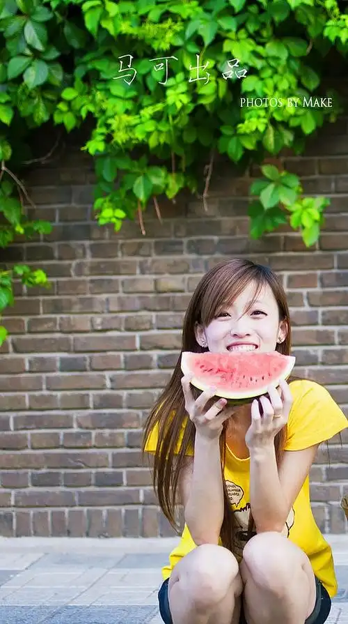 幸福就是和你一起吃西瓜 马可出品=.