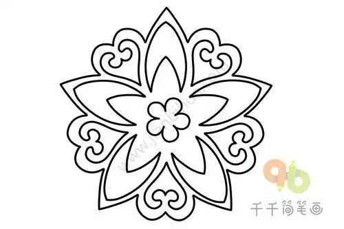 窗花怎么画窗花怎么画简单又漂亮