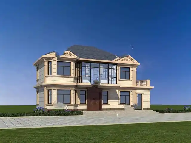 一栋10米深的农村两层别墅6间带棋牌室的房间住在乡下很好