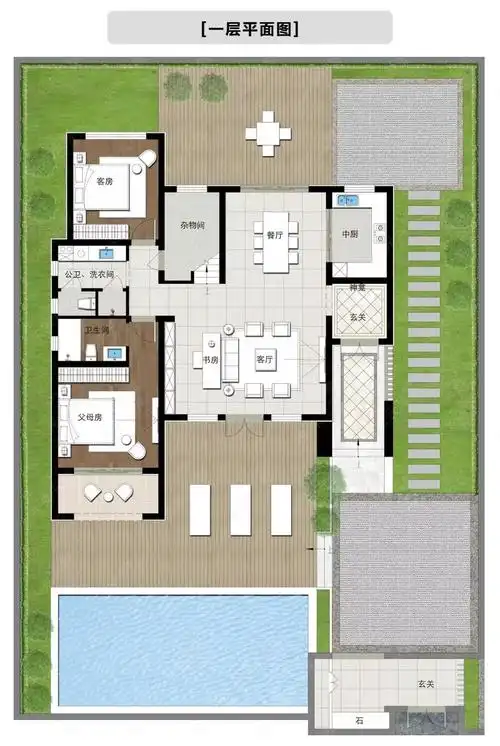 2款独栋二层豪华别墅户型图,独具匠心你值得拥有 - 盖房知识 - 盖房圈