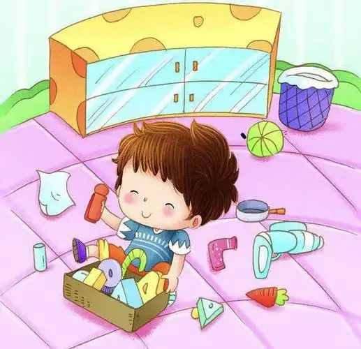 4.自己整理玩具