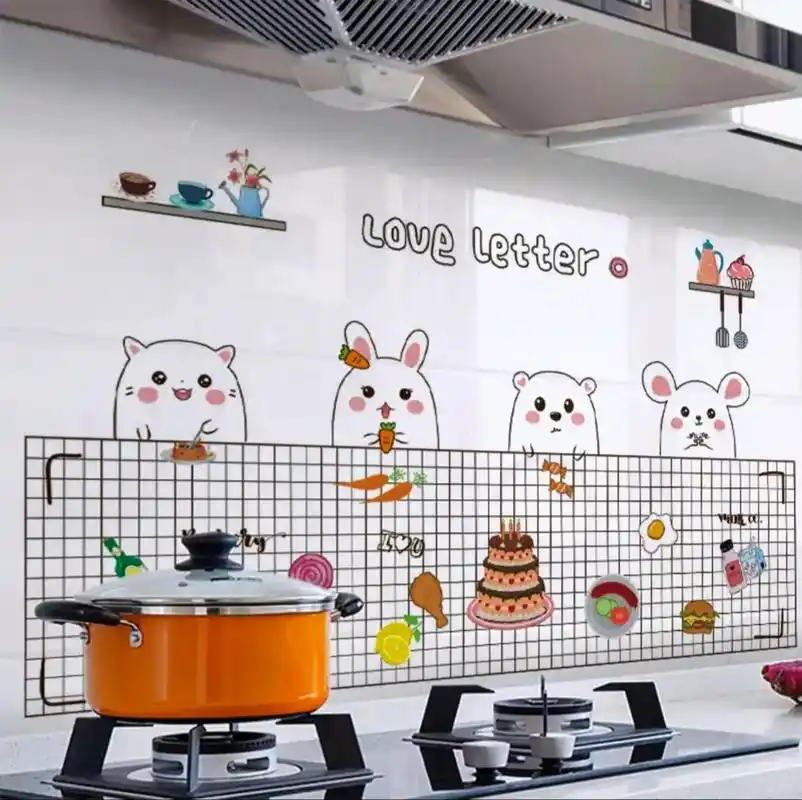 厨房防油贴纸还你明净厨房空间.#图文热点来了 #图文掘金计划 - 抖音