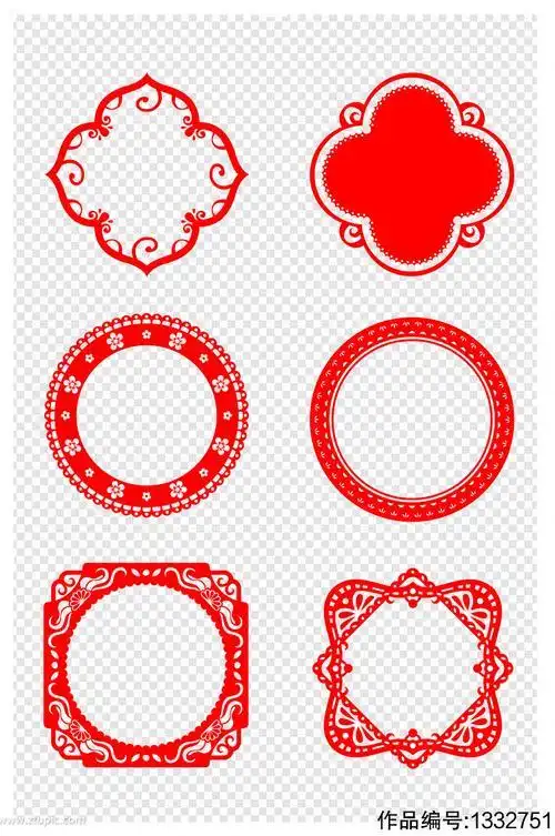 剪纸宣传框 手工剪纸图片大全简单-蒲城教育文学网
