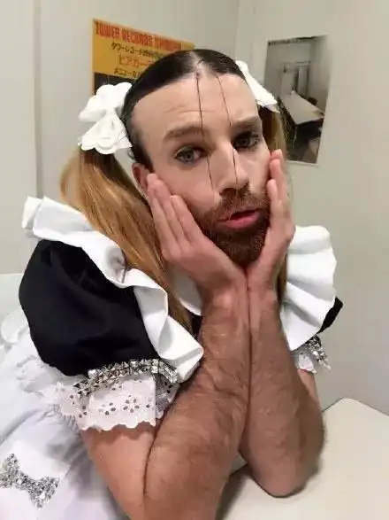 今天节日,用正牌女神ladybeard甜美写真来祝福,是不