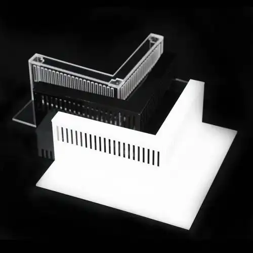 底滤鱼缸挡沙板亚克力直角挡沙板鱼缸溢流区溢流板鱼梳改防沙挡板挡泥