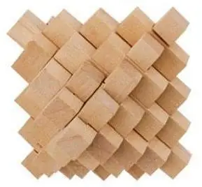 33根孔明锁怎么拼?