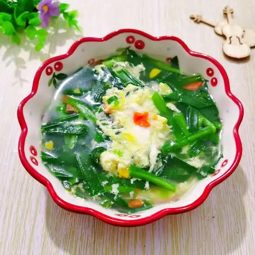 韭菜鸡蛋汤