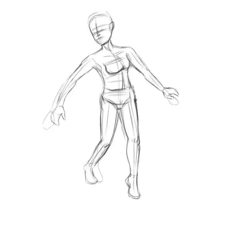 教你get新技能——手绘动漫人物的草稿这样画很简单!