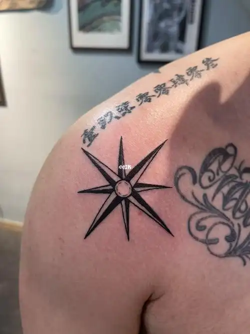 北极星纹身图案
