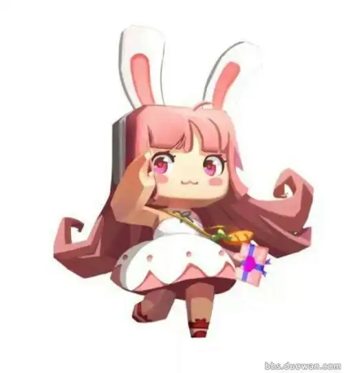 迷你世界集锦 兔美美头像