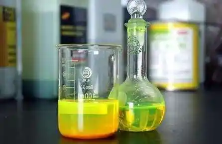 单质:氯气:黄绿色.水溶液(溶解度为20℃的数据):氯水:黄绿色,溶解度0.