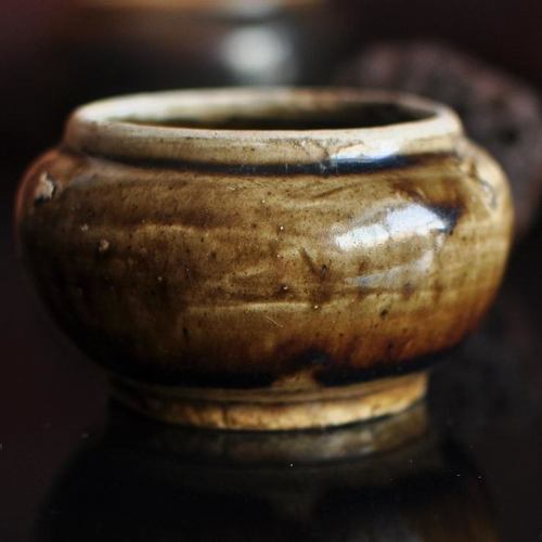 荣宝斋收藏老瓷器包老包真清代老瓷器磁州窑文房开片笔洗晶润如玉