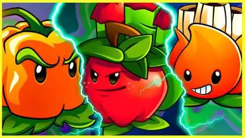 路障僵尸686-8辣椒投手 路障僵尸686-8彩色简笔画植物大战僵尸辣椒