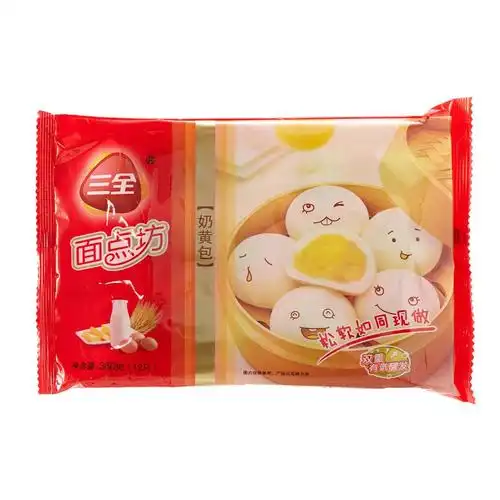 三全奶黄包360g 袋装(12只)