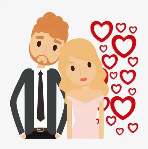 夫妻图片卡通温馨_第1页