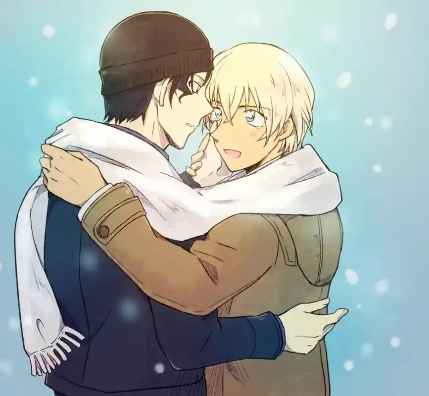 赤安#赤井秀一#安室透#名侦探柯南 图是在百度上找到  - 抖音