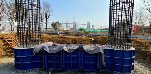 宿连航道桥梁2标首根地系梁浇筑成功全线快速掀起施工高潮