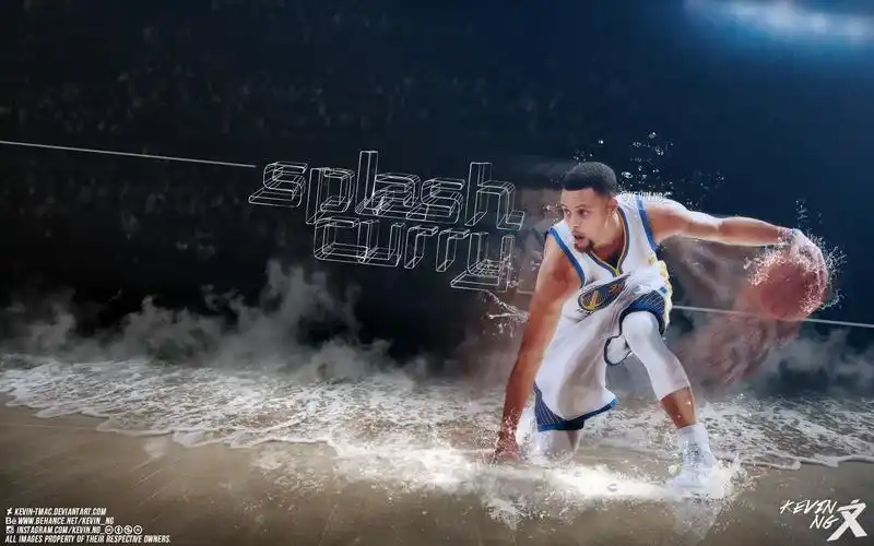 斯蒂芬库里"splash"壁纸