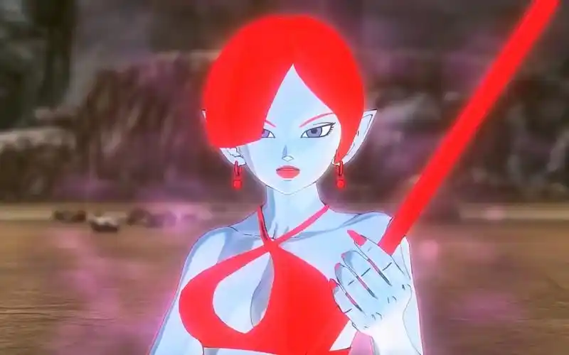 龙珠超宇宙2mod 托瓦(年轻)(烈焰红比基尼)vs芭朵斯(托瓦融合)(烈焰红