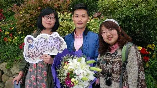 程皓枫新剧杭州热拍 影迷探班送超级大福利