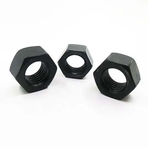 8级高强度发黑六角螺母螺帽gb6170m2m3m4m5m6m8m10m12m16m18m20螺母