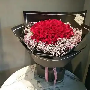 66朵玫瑰花束北京图片
