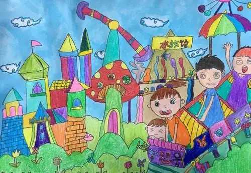 美乐棋小空中课堂微课程二年级美术——儿童画"疯狂过山车"