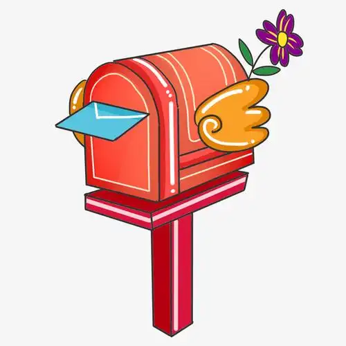 手绘信箱元素