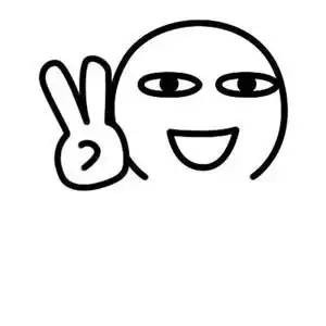 剪刀手gif开心gif卡通gif张大嘴gif