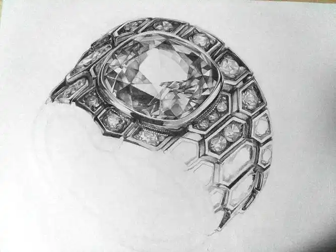 手绘珠宝-一次锻炼毅力的尝试