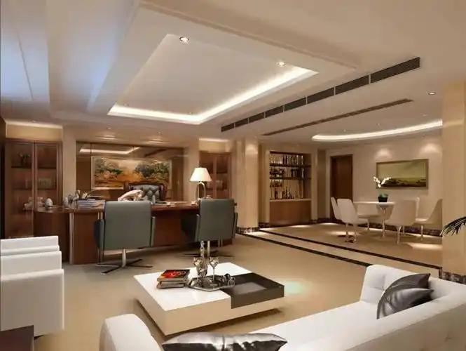 董事长办公室布局效果图