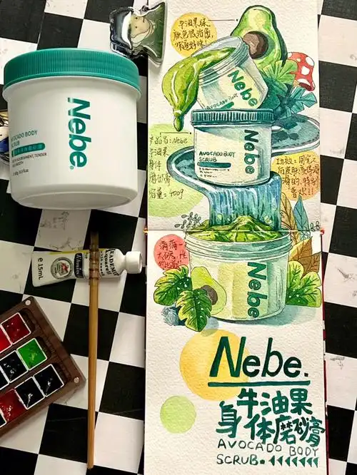 我的牛油果味手帐分享别再说画画没素材啦