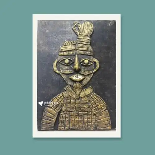 粘土秦陵兵马俑