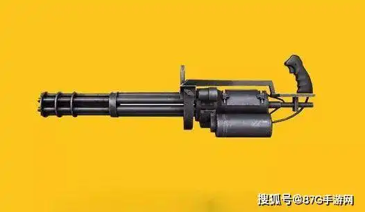 原创和平精英这些武器都是绣花枕头加特林重机枪根本打不到人